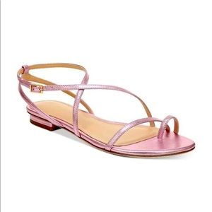 VIA SPIGA Pink Sandals Size 8.5